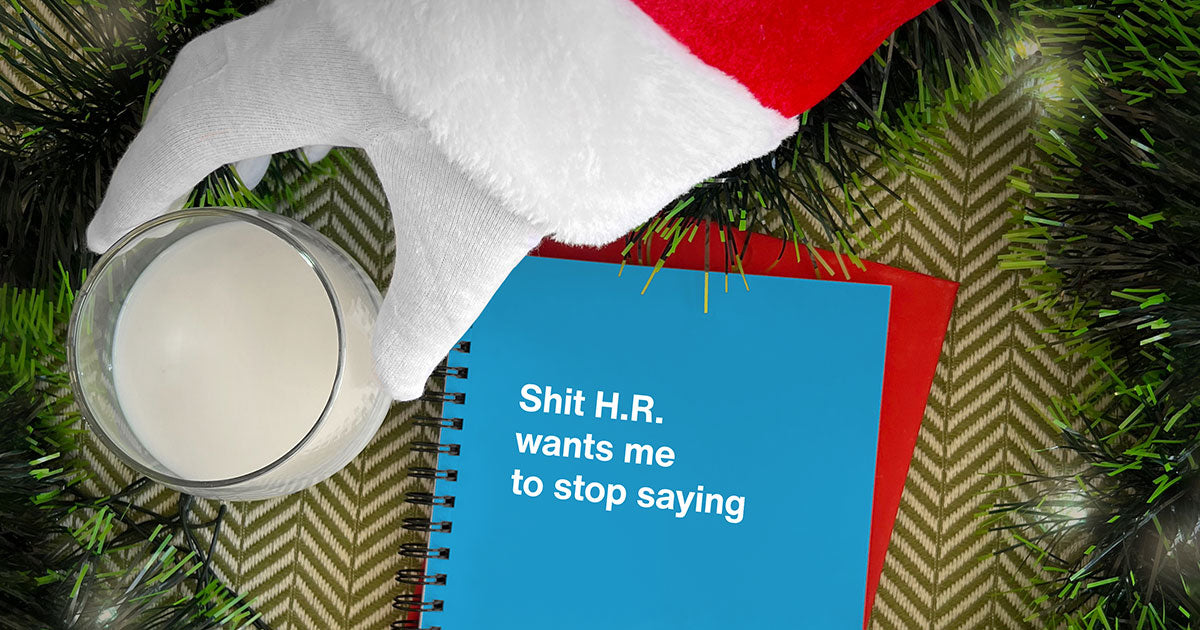 Secret Santa gift guide 20 naughty notebooks for workmates with
