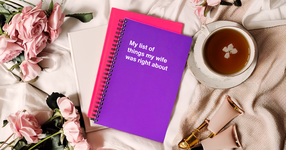 Ditch the registry: Elevate your wedding gift game with WTF Notebooks