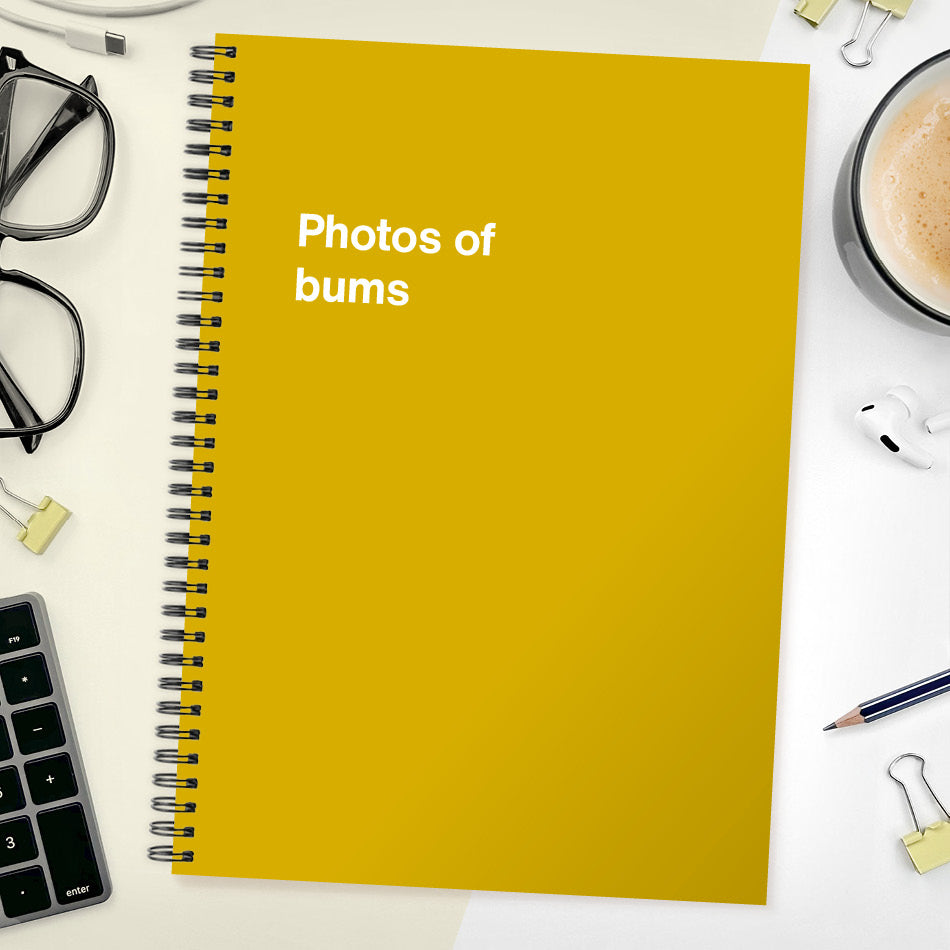 Photos of bums