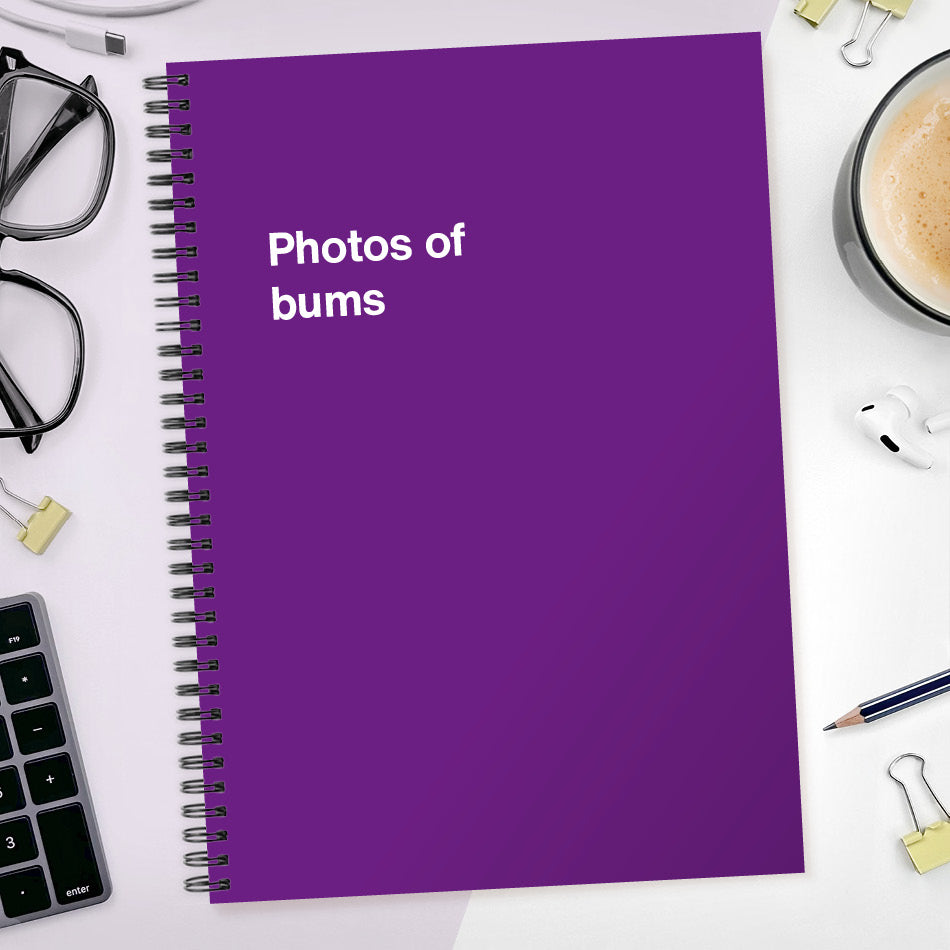 Photos of bums