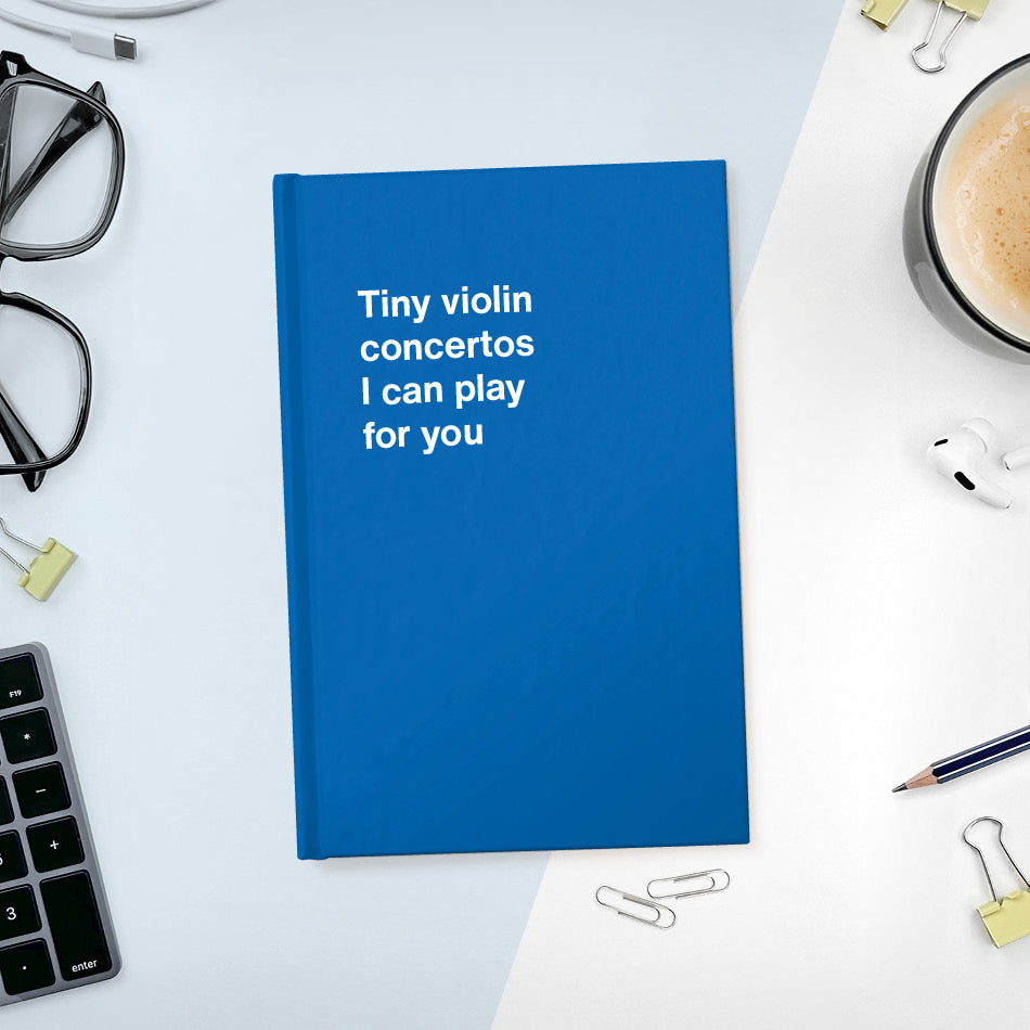 Tiny violin concertos I can play for you | WTF Notebooks