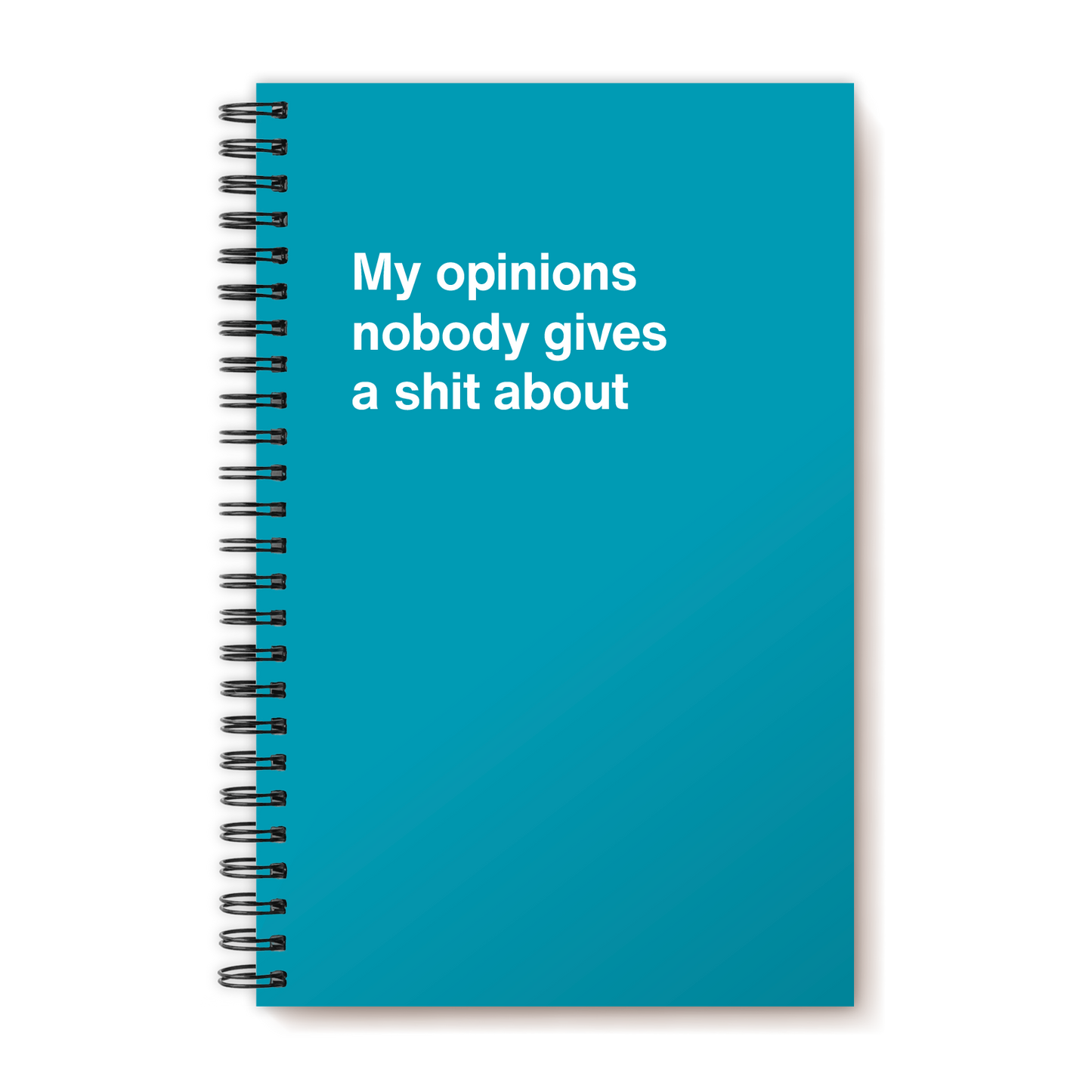 My opinions nobody gives a shit about | WTF Notebooks
