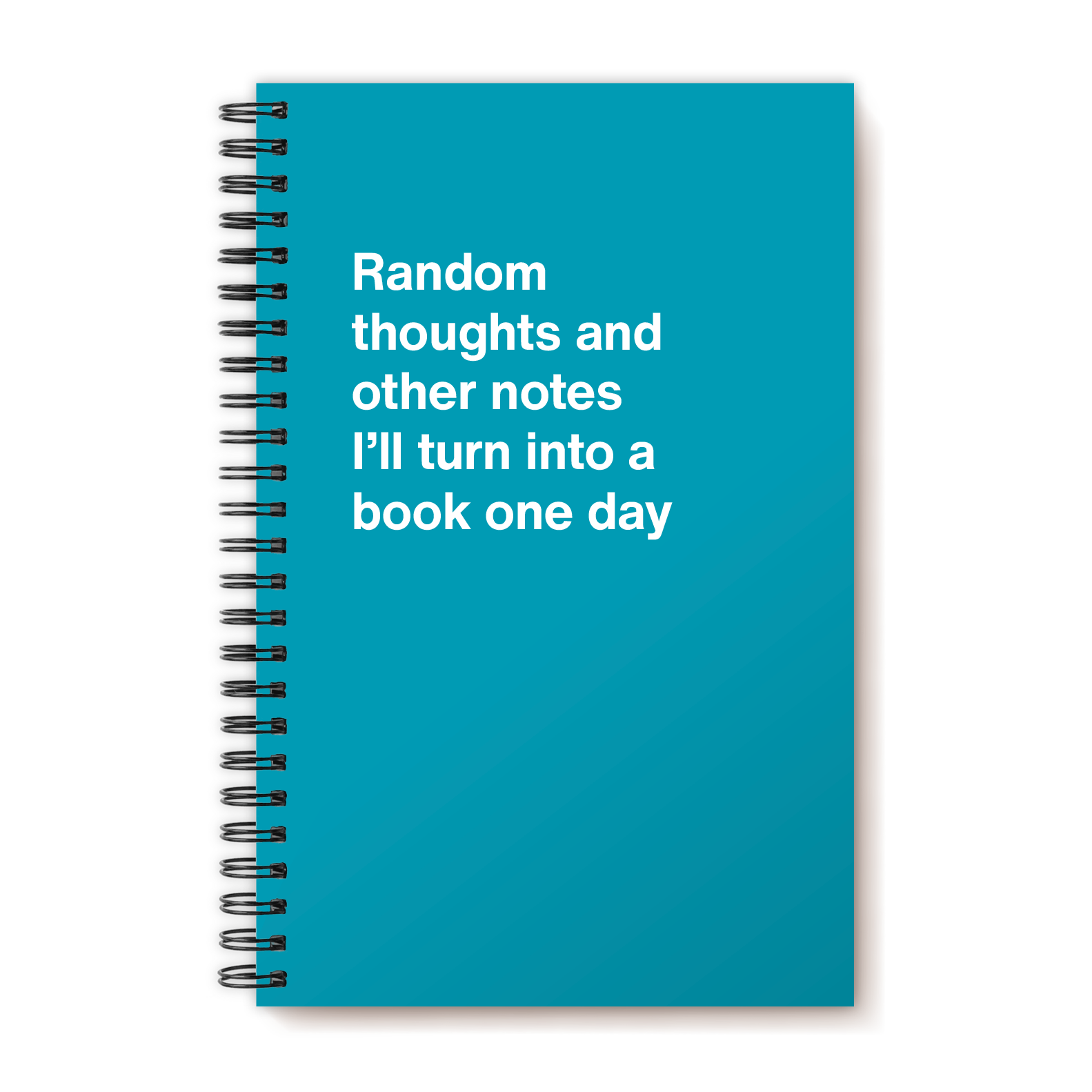 Random thoughts and other notes I’ll turn into a book one day | WTF Notebooks